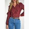 Susie Berry Ruffle Blouse - Hauslife