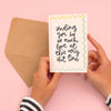 Sympathy / thinking of you greeting card - 'sending love' - Hauslife