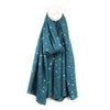 Teal Metallic Star Scarf - Hauslife