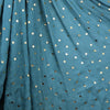 Teal Metallic Star Scarf - Hauslife
