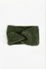 Textured Knitted Headband in Moss Green - Hauslife