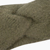 Textured Knitted Headband in Moss Green - Hauslife
