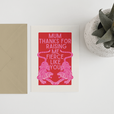 Thank You Mum Card - Hauslife