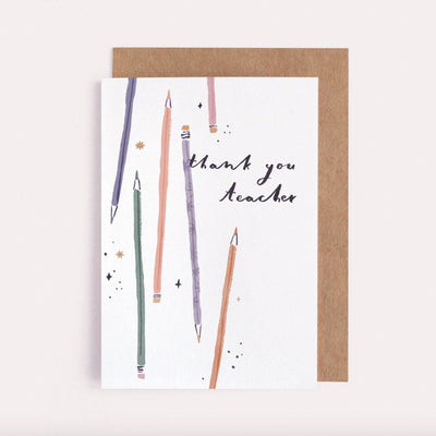 Thank You Teacher Card - Hauslife