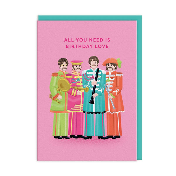 The Beatles Greeting Card - Hauslife