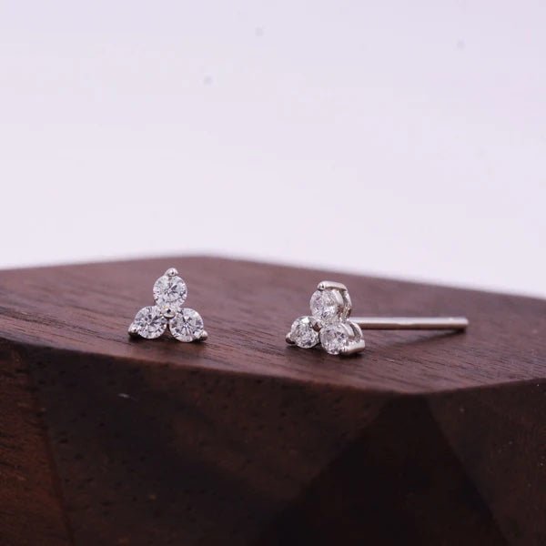 Three Dot Stud Earrings - Hauslife