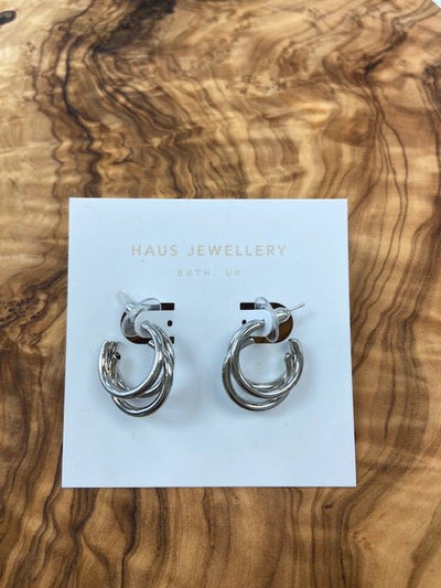 Three Layered Hoop Earrings - Hauslife