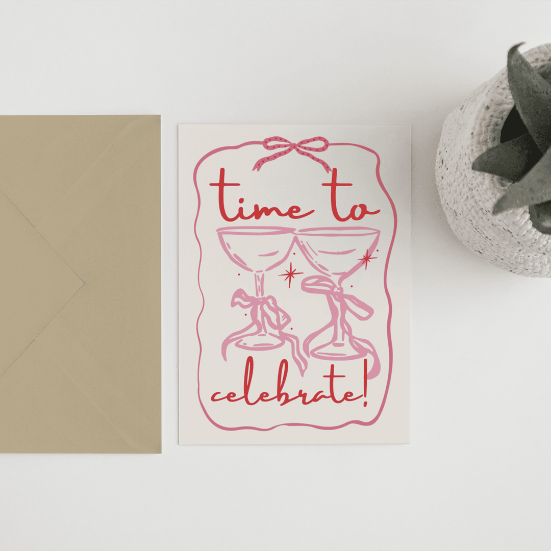 Time to Celebrate Card - Hauslife