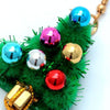 Tinsel Christmas Tree Earrings - Hauslife