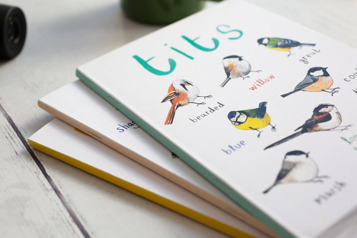 Tits A5 Recycled Bird Notebook - Hauslife