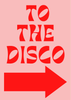 To the disco arrow print - Hauslife