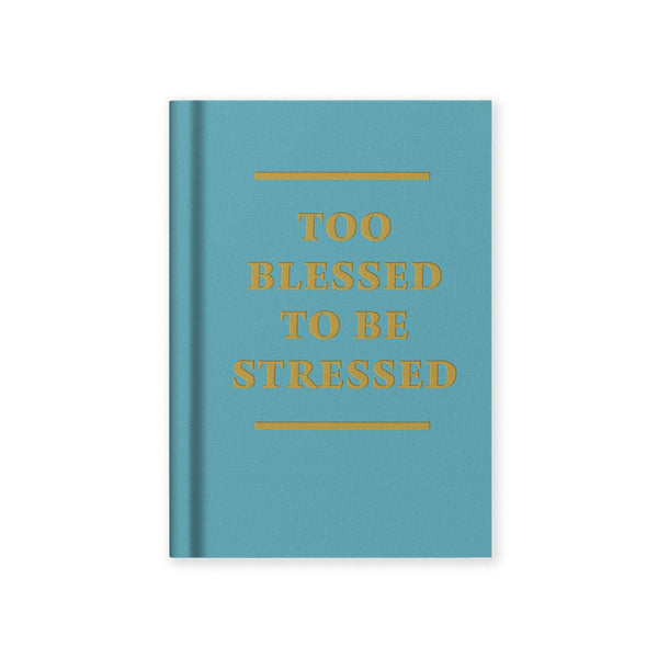 Too Blessed to be Stressed Fabric Mini Notebook - Hauslife
