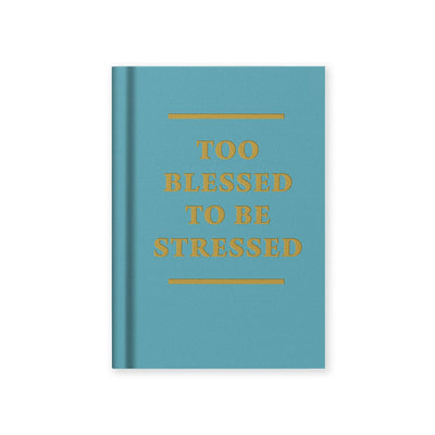 Too Blessed to be Stressed Fabric Mini Notebook - Hauslife