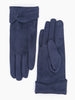 Tori Scalloped Cuff Gloves - Navy Blue - Hauslife