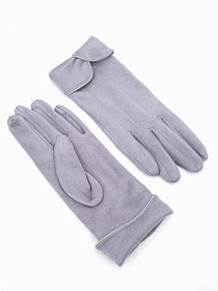 Tori Scalloped Gloves - Light Grey - Hauslife