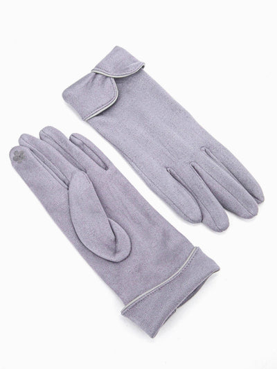 Tori Scalloped Gloves - Light Grey - Hauslife