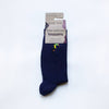 Toucan Socks | Ribbed Bamboo Socks | Deep Purple Socks - Hauslife