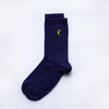 Toucan Socks | Ribbed Bamboo Socks | Deep Purple Socks - Hauslife