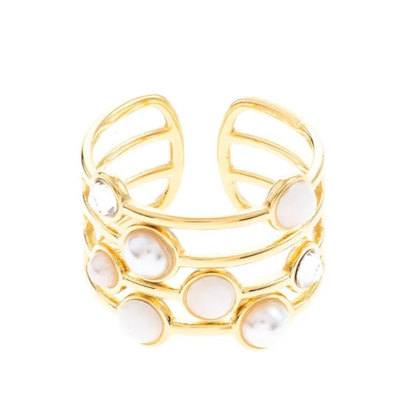 Triple Pearl Ring - Hauslife