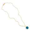 Turquoise Round Briolette Necklace - Hauslife