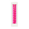 Twisted Candles (Pack of 2) - Bright Pink - Hauslife