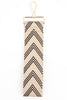 Two Tone Chevron Print Woven Wrist Strap in Navy Blue - Hauslife