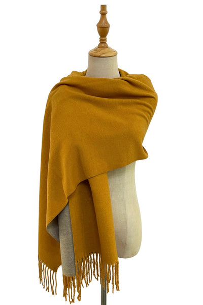 Two-Tone Reversible Scarf - Hauslife