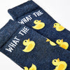 Unisex What The Duck Socks - Hauslife