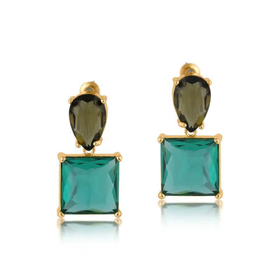 Valentina Demi Fine Glass Drop Earrings - Hauslife