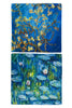 Van Gogh / Monet Reversible Silk Square Scarf - Hauslife