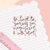 Vinyl Sticker - Be Kind To Yourself - Hauslife