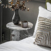Walcot Marble Side Table - Natural - Hauslife