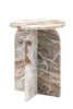 Walcot Marble Side Table - Natural - Hauslife