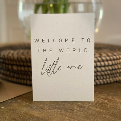 Welcome to the World Card - Hauslife