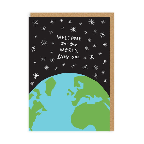Welcome To The World Greeting Card - Hauslife