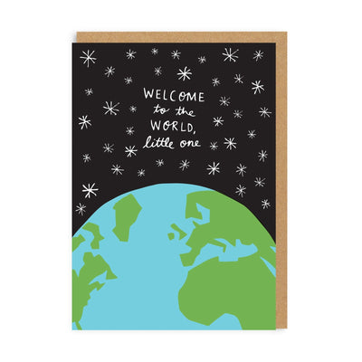 Welcome To The World Greeting Card - Hauslife
