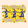 Whimsical Vibes Only Glitter Sticker - Hauslife