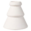 White Ceramic Tree Christmas Candle Holder - Hauslife