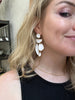 White Enamel Earrings - Hauslife