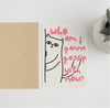 Who Am I Gonna Gossip With Card - Hauslife