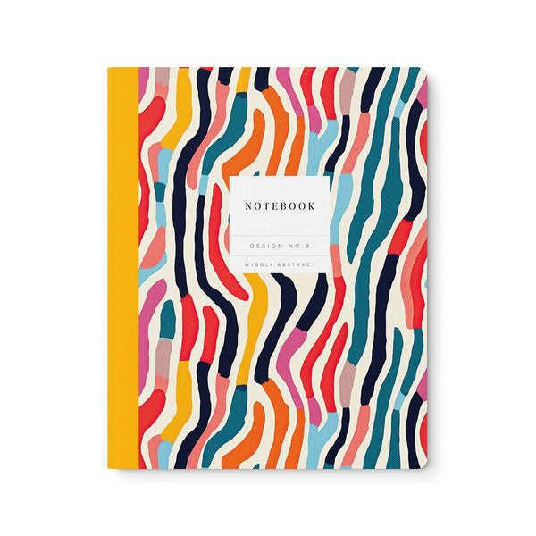 Wiggly Abstract Kaleido Exercise Book - Hauslife
