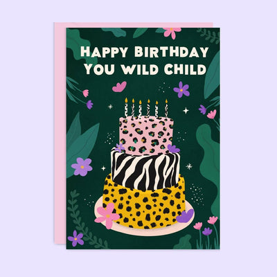 Wild Child Birthday Card - Hauslife