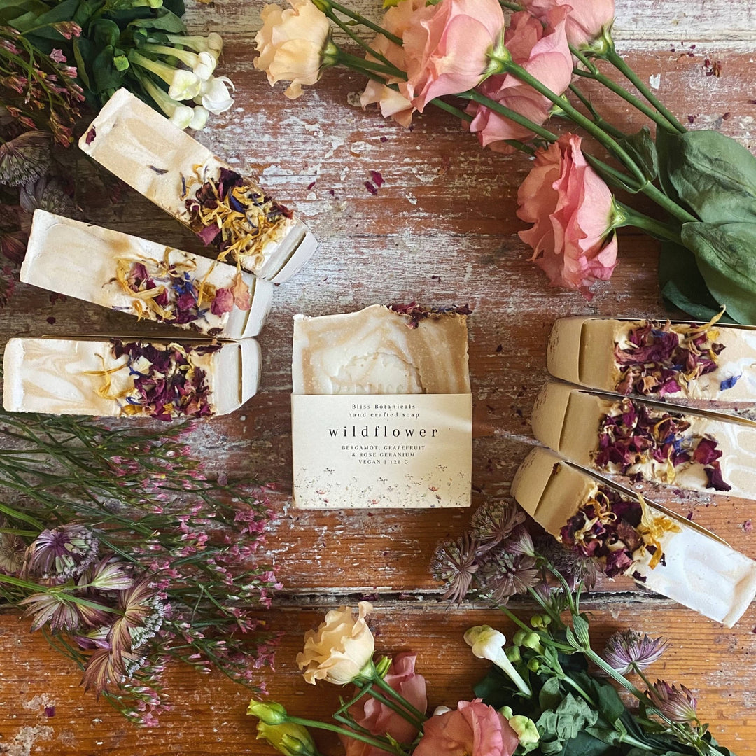 Wildflower Soap - Bergamot, Grapefruit and Rose Geranium - Hauslife