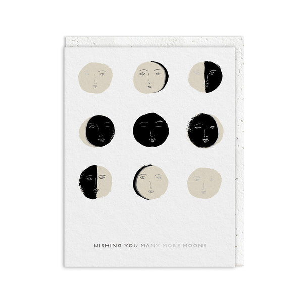 Wishing You Many More Moons Card - Hauslife