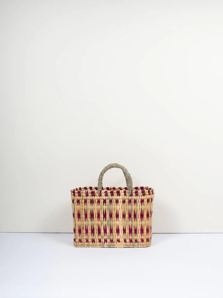 Woven Reed Basket - Violet - Hauslife
