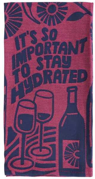 WW639 Stay Hydrated Dish Towel - Hauslife