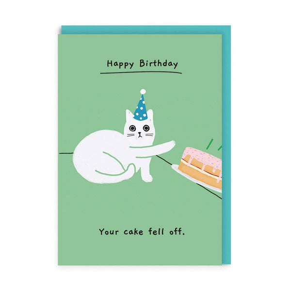 Your Cake Fell Off Birthday Card - Hauslife