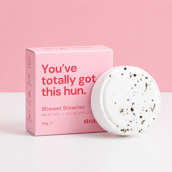 "You've Got This, Hun" Natural Shower Steamer – Menthol & Eucalyptus - Hauslife