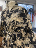 Cotton Kimono - Black Toile de Jouy