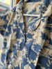 Cotton Pyjama Shorts Set - Blue Toile De Jouy